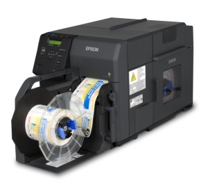 The ColorWorks C7500 uses Epson&rsquo;s new PrecisionCore Micro TFP line printhead, developed for use in the commercial-grade, industrial labelling market.